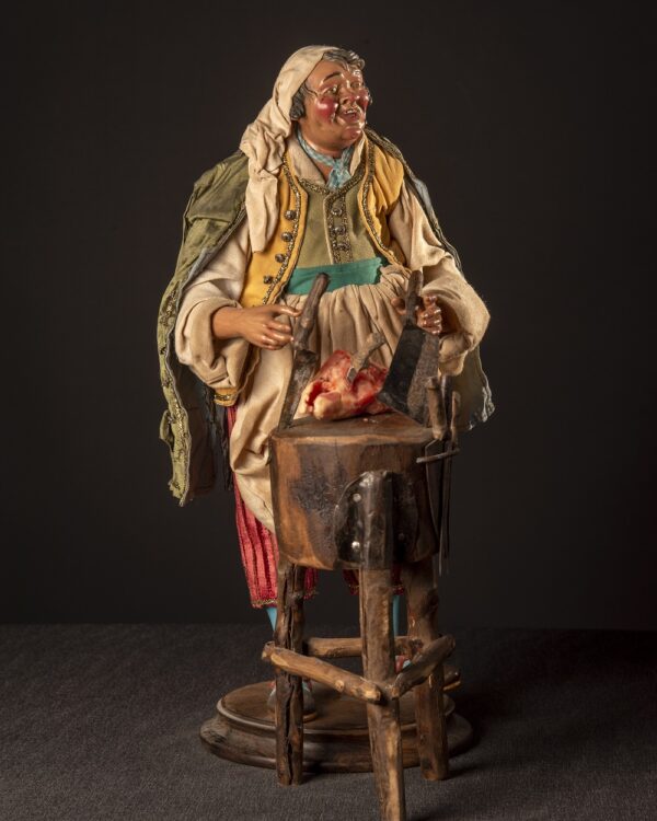 macellaio pastore presepi